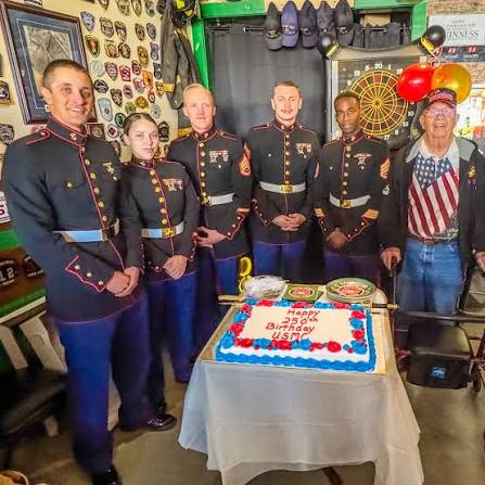 Marine Corps birthday event