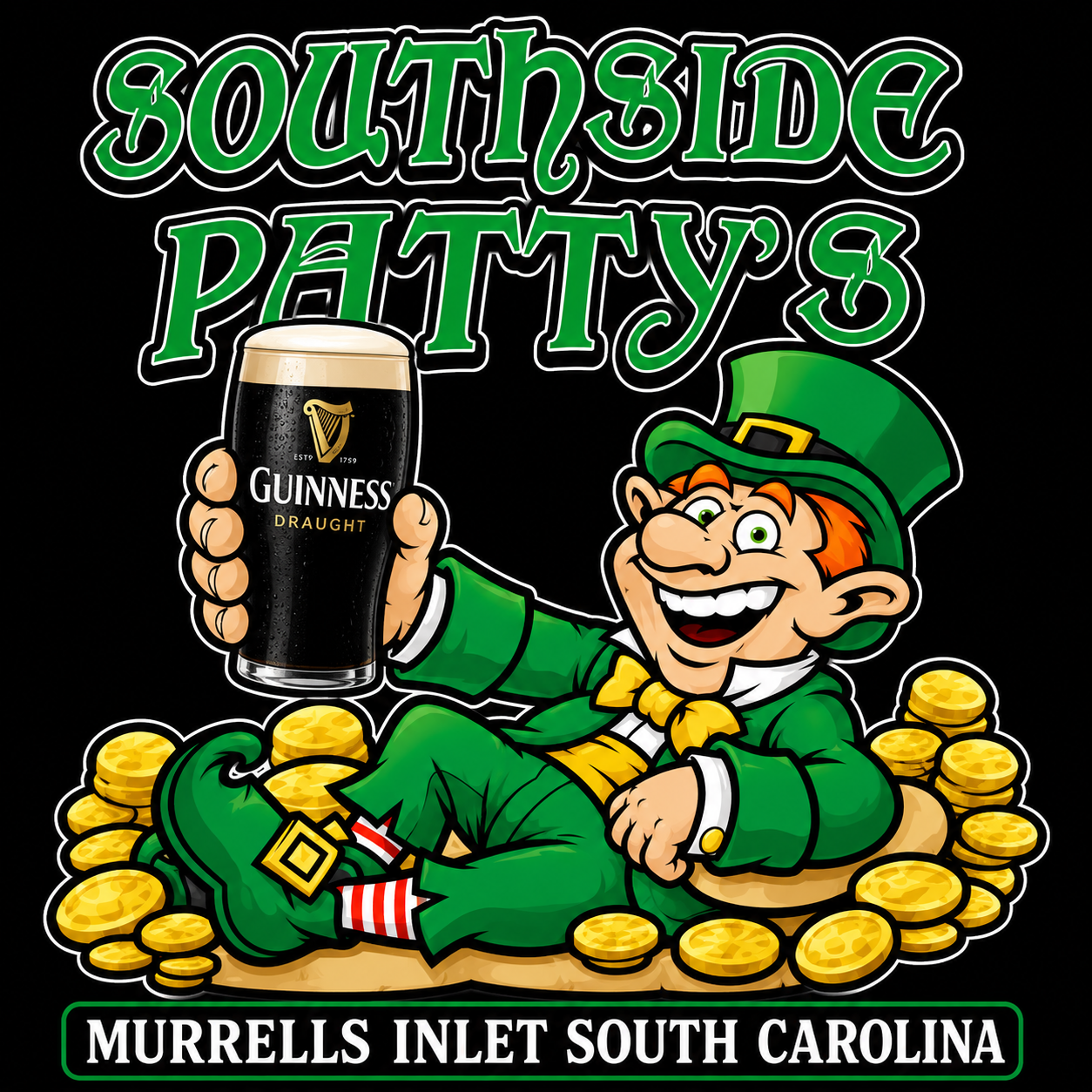 Southside Patty's shirt artwork